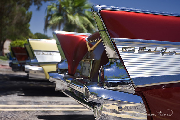 57 Chevy Line up